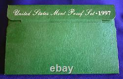 100-1997 Proof sets. Genuine. Complete and original as issued by US Mint
