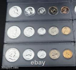 (10) 1959-1964 Proof Sets US Mint Silver Coin Lot Mixed Collection SKU-32