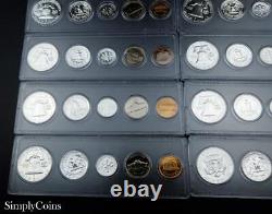 (10) 1959-1964 Proof Sets US Mint Silver Coin Lot Mixed Collection SKU-32