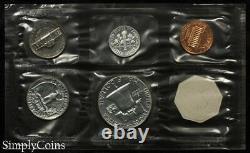 (10) 1963 Proof Set US Mint Original Envelope COA Silver Coin Lot 90% MQ