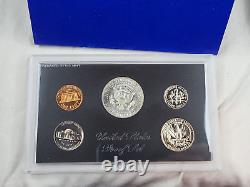 (10) 1969-S US Mint Proof Sets 50 Coins Original Box OGP 40% Silver Kennedy