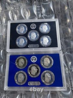 10 Coin 2025 Women's Silver Proof Quarters Set Clad & Silver San Francisco %