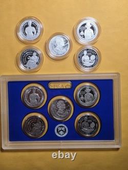 10 Coins US Mint 2025 American Women Silver Proof Quarters Set Clad & Silver %%
