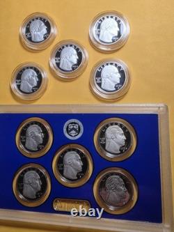10 Coins US Mint 2025 American Women Silver Proof Quarters Set Clad & Silver %