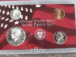 (10) Mint Silver Proof Sets In Original Mint Packages-free Shipping