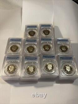 10 Proof Sets 82,83,84,85,86,87,88,89,90,91