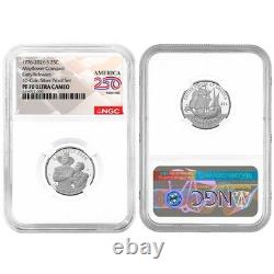 10pc Set 2026-S U. S. Silver Proof NGC PF70UC ER American 250th Anniversary