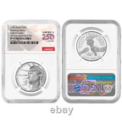 10pc Set 2026-S U. S. Silver Proof NGC PF70UC ER American 250th Anniversary