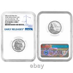 10pc Set 2026-S U. S. Silver Proof NGC PF70UC ER Blue Label 10pc Set 2026-S U. S. Silver Proof NGC PF70UC ER Blue Label