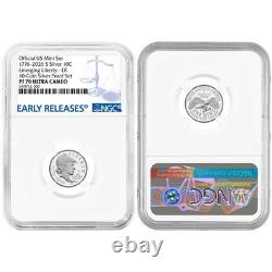 10pc Set 2026-S U. S. Silver Proof NGC PF70UC ER Blue Label