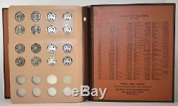 118 Coins 1932-1998 Washington Quarter Silver Set Book With PROOFS B60