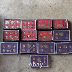 (13) 1979 87 US Mint Proof Sets with 40% Silver Lot of 13