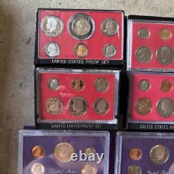 (13) 1979 87 US Mint Proof Sets with 40% Silver Lot of 13