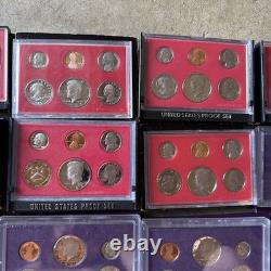 (13) 1979 87 US Mint Proof Sets with 40% Silver Lot of 13