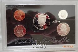 13 sets 1992-1998 US MINT SILVER PROOF COIN SETs 5-Coins (black box) withOGP
