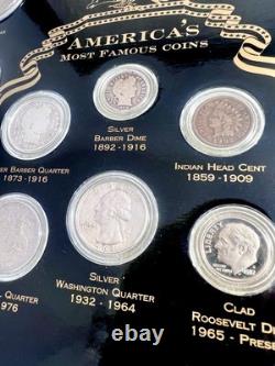 150 Years of America's Most Famous 24 Better/Key Date Coin Set Silver, UNC/BU