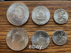 1776-1976 Bicentennial Silver One Dollar, Half Dollar, And Quarter Dollar Coins