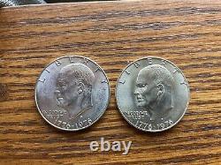 1776-1976 Bicentennial Silver One Dollar, Half Dollar, And Quarter Dollar Coins