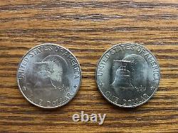 1776-1976 Bicentennial Silver One Dollar, Half Dollar, And Quarter Dollar Coins