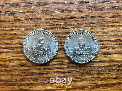 1776-1976 Bicentennial Silver One Dollar, Half Dollar, And Quarter Dollar Coins