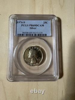1776-1976 Bicentennial Silver Proof Set Certified PR69DCAM by PCGS