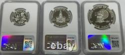 1776 1976 S NGC PF 69 Cameo Bicentennial Proof Set Washington Kennedy Eisenhower