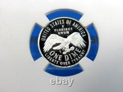 1776-2026 S, 10-Coin Silver Proof Set NGC Pf 70 UCam, FDOI, 250 Prop. Label