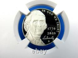 1776-2026 S, 10-Coin Silver Proof Set NGC Pf 70 UCam, FDOI, 250 Prop. Label