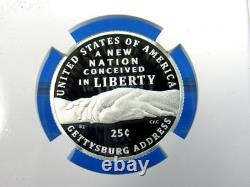 1776-2026 S, 10-Coin Silver Proof Set NGC Pf 70 UCam, FDOI, 250 Prop. Label