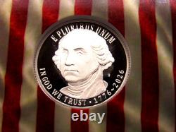 1776-2026 S, 5-Coin, Silver Proof Set, Quarters Only NGC Pf 70 UCam Advance Rel