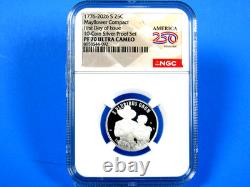 1776-2026 S, 5-Coin, Silver Proof Set, Quarters Only NGC Pf 70 UCam, FDOI, 250