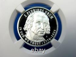 1776-2026 S, 5-Coin, Silver Proof Set, Quarters Only NGC Pf 70 UCam, FDOI, 250