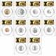 1776-2026 S Silver Proof Complete 10 Coin Set Pcgs Pr70- 250th Label