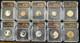 1776-2026-s United States 10-coin Silver Proof Set Pr-70 Dcam Icg In Hand