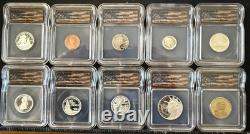 1776-2026-S United States 10-Coin Silver Proof Set PR-70 DCAM ICG IN HAND