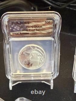 1776-2026-S United States 10-Coin Silver Proof Set PR-70 DCAM ICG IN HAND