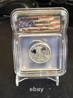 1776-2026-S United States 10-Coin Silver Proof Set PR-70 DCAM ICG IN HAND