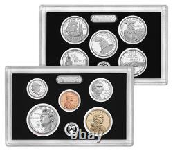1776 2026 Semiquincentennial 10 Coin Silver Proof Set Dual Date Coins withOGP