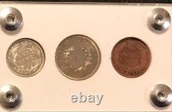 1908 Vintage U. S. PROOF Set Choice Proof Coins White Capital Holder