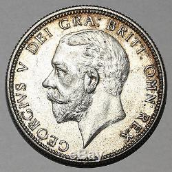 1927 KING GEORGE V GREAT BRITAIN SILVER PROOF SET COINS CROWN HALFCROWN SHILLING