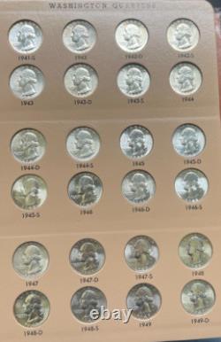 1932-1998 Washington Quarter Set Uncirculated With Proofs & Silver Proofs