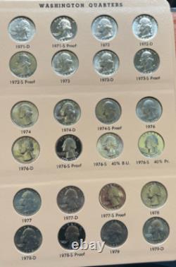 1932-1998 Washington Quarter Set Uncirculated With Proofs & Silver Proofs