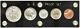 1938 Us Mint Silver Proof Set 5 Coins Capitol Plastics Holder Great Coins 147