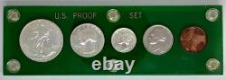 1938 US Mint Silver Proof Set in Acrylic Holder