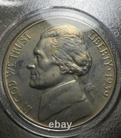 1939 Proof Set Whitman Holder Silver Coins Walking Liberty Mercury Dime Quarter