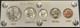 1939 Silver Us Mint Year Set Gem Bu Coins White Capital Holder Display Box