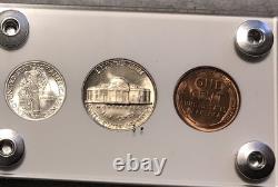 1939 Silver US Mint Year Set Gem BU Coins White Capital Holder Display Box