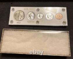1939 Silver US Mint Year Set Gem BU Coins White Capital Holder Display Box