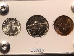 1939 Silver US Mint Year Set Gem BU Coins White Capital Holder Display Box