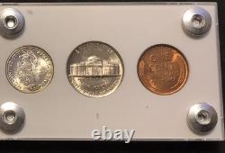 1940 5 Coin US Mint Year Set Gem BU Coins White Capital Holder